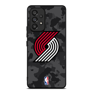 PORTLAND TRAIL BLAZERS BLACK CAMO Samsung Galaxy A53 Case Cover