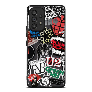 PUNK ROCK BAND COLLAGE Samsung Galaxy A53 Case Cover PUNK ROCK BAND COLLAGE Samsung Galaxy A53 Case Cover