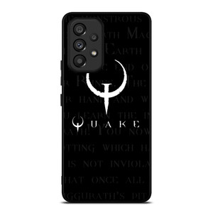 QUAKE GAMES LOGO 2 Samsung Galaxy A53 Case Cover QUAKE GAMES LOGO 2 Samsung Galaxy A53 Case Cover