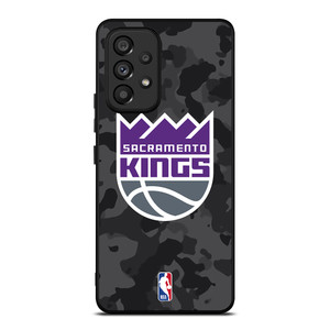 SACRAMENTO KINGS BLACK CAMO Samsung Galaxy A53 Case Cover