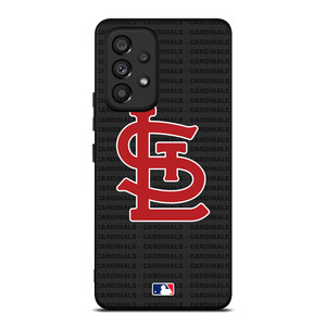 SAINT LOUIS CARDINALS BASEBALL BLACK Samsung Galaxy A53 Case Cover