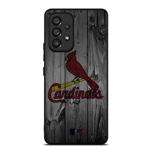 SAINT LOUIS CARDINALS BASEBALL MLB WOOD LOGO Samsung Galaxy A53 Case Cover