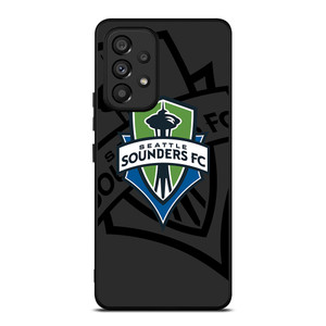 SEATTLE SOUNDERS FC MLS BLACK Samsung Galaxy A53 Case Cover