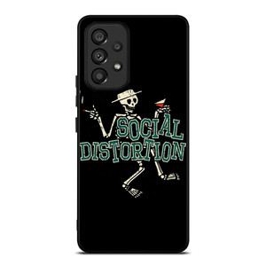 SOCIAL DISTORTION SKULL ART Samsung Galaxy A53 Case Cover