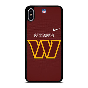 WASHINGTON COMMANDERS NFL FOOTBALL NIKE iPhone XS Max Case Cover WASHINGTON COMMANDERS NFL FOOTBALL NIKE iPhone XS Max Case Cover