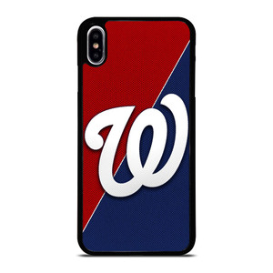 WASHINGTON NATIONALS MLB BASEBALL LOGO iPhone XS Max Case Cover
