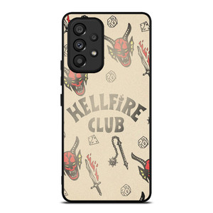 STRANGER THINGS 4 HELLFIRE CLUB Samsung Galaxy A53 Case Cover