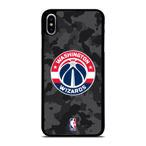 WASHINGTON WIZARDS BLACK CAMO iPhone XS Max Case Cover