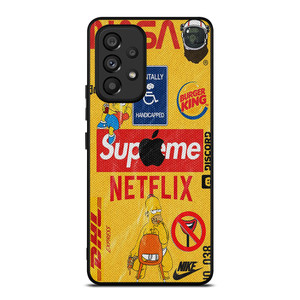 SUPREME NETFLIX COLLAGE Samsung Galaxy A53 Case Cover SUPREME NETFLIX COLLAGE Samsung Galaxy A53 Case Cover