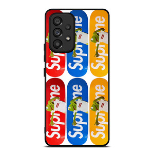 SUPREME SKATEBOARDS KERMIT FROG Samsung Galaxy A53 Case Cover SUPREME SKATEBOARDS KERMIT FROG Samsung Galaxy A53 Case Cover