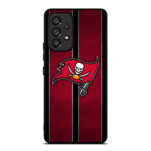 TAMPA BAY BUCCANEERS NFL METAL STRIPE Samsung Galaxy A53 Case Cover