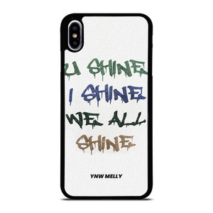 YNW MELLY RAPPER WE ALL SHINE iPhone XS Max Case Cover YNW MELLY RAPPER WE ALL SHINE iPhone XS Max Case Cover