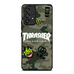 THRASHER SKATEBOARD CAMO COLLAGE Samsung Galaxy A53 Case Cover THRASHER SKATEBOARD CAMO COLLAGE Samsung Galaxy A53 Case Cover