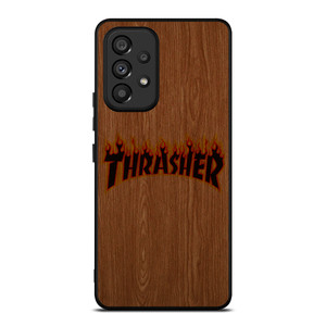 THRASHER SKATEBOARD WOODEN LOGO Samsung Galaxy A53 Case Cover THRASHER SKATEBOARD WOODEN LOGO Samsung Galaxy A53 Case Cover