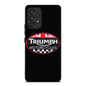 TRIUMPH MOTORCYCLES BADGE Samsung Galaxy A53 Case Cover TRIUMPH MOTORCYCLES BADGE Samsung Galaxy A53 Case Cover