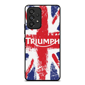 TRIUMPH MOTORCYCLES UNION JACK Samsung Galaxy A53 Case Cover