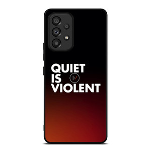 TWENTY ONE PILOTS QUIET IS VIOLENT Samsung Galaxy A53 Case Cover