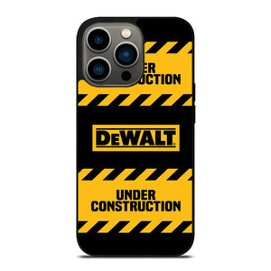 DEWALT UNDER CONSTRUCTION iPhone 13 Pro Case Cover