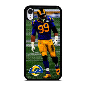 AARON DONALD 99 LOS ANGELES RAMS NFL FOOTBALL 2 iPhone XR Case Cover AARON DONALD 99 LOS ANGELES RAMS NFL FOOTBALL 2 iPhone XR Case Cover