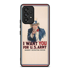 UNCLE SAM UNITED STATES ARMY Samsung Galaxy A53 Case Cover