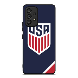 UNITED STATES SOCCER USMNT NAVY Samsung Galaxy A53 Case Cover