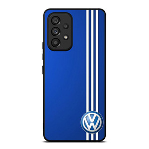 VOLKSWAGEN BLUE STRIPE LOGO Samsung Galaxy A53 Case Cover