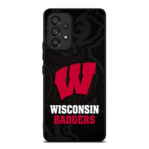 WISCONSIN BADGERS UNIVERSITY FOOTBALL Samsung Galaxy A53 Case Cover WISCONSIN BADGERS UNIVERSITY FOOTBALL Samsung Galaxy A53 Case Cover
