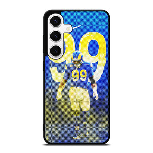 AARON DONALD 99 LOS ANGELES RAMS NFL FOOTBALL Samsung Galaxy S24 Case Cover AARON DONALD 99 LOS ANGELES RAMS NFL FOOTBALL Samsung Galaxy S24 Case Cover
