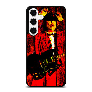 ACDC ANGUS YOUNG ROCK BAND Samsung Galaxy S24 Case Cover