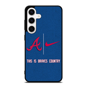 ATLANTA BRAVES NIKE MLB BASEBALL Samsung Galaxy S24 Case Cover ATLANTA BRAVES NIKE MLB BASEBALL Samsung Galaxy S24 Case Cover
