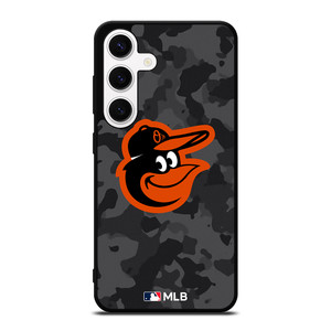BALTIMORE ORIOLES BASEBALL BLACK CAMO Samsung Galaxy S24 Case Cover