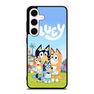 BLUEY HEELER PUPPY CARTOON Samsung Galaxy S24 Case Cover BLUEY HEELER PUPPY CARTOON Samsung Galaxy S24 Case Cover