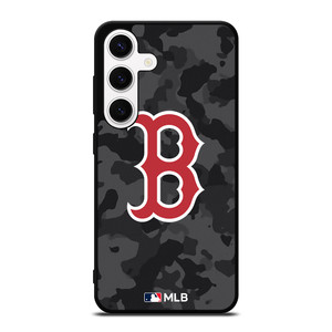 BOSTON RED SOX BASEBALL BLACK CAMO Samsung Galaxy S24 Case Cover BOSTON RED SOX BASEBALL BLACK CAMO Samsung Galaxy S24 Case Cover
