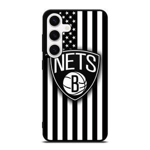 BROOKLYN NETS NBA USA FLAG Samsung Galaxy S24 Case Cover