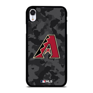 ARIZONA DIAMONDBACKS BASEBALL BLACK CAMO iPhone XR Case Cover