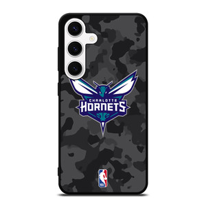 CHARLOTTE HORNETS BLACK CAMO Samsung Galaxy S24 Case Cover