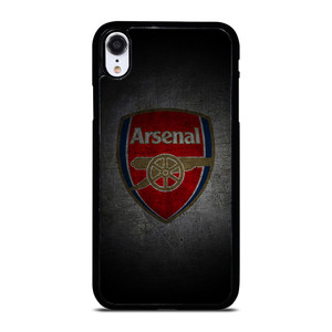 ARSENAL FC GUNNERS GRUNGE LOGO iPhone XR Case Cover ARSENAL FC GUNNERS GRUNGE LOGO iPhone XR Case Cover