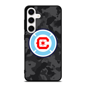 CHICAGO FIRE MLS BLACK CAMO Samsung Galaxy S24 Case Cover CHICAGO FIRE MLS BLACK CAMO Samsung Galaxy S24 Case Cover