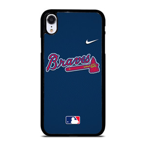 ATLANTA BRAVES MLB BASEBALL NIKE iPhone XR Case Cover ATLANTA BRAVES MLB BASEBALL NIKE iPhone XR Case Cover