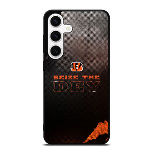 CINCINNATI BENGALS NFL FOOTBALL SEIZE THE DEY Samsung Galaxy S24 Case Cover CINCINNATI BENGALS NFL FOOTBALL SEIZE THE DEY Samsung Galaxy S24 Case Cover