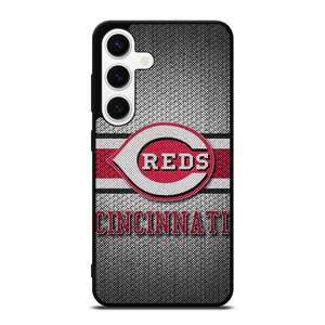 CINCINNATI RED MLB BASEBALL METAL Samsung Galaxy S24 Case Cover CINCINNATI RED MLB BASEBALL METAL Samsung Galaxy S24 Case Cover