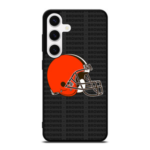 CLEVELAND BROWNS FOOTBALL TEXT Samsung Galaxy S24 Case Cover