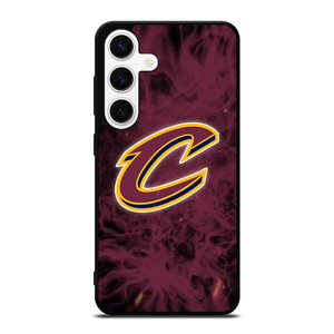 CLEVELAND CAVALIERS BASKETBALL NBA FIRE Samsung Galaxy S24 Case Cover CLEVELAND CAVALIERS BASKETBALL NBA FIRE Samsung Galaxy S24 Case Cover