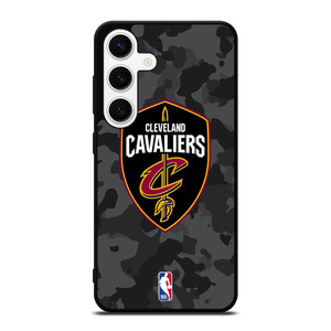 CLEVELAND CAVALIERS BLACK CAMO Samsung Galaxy S24 Case Cover