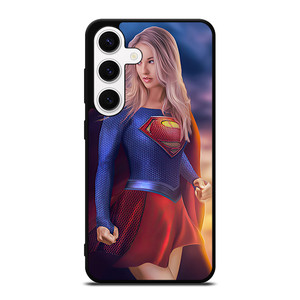 DC SUPERGIRL CARTOON Samsung Galaxy S24 Case Cover