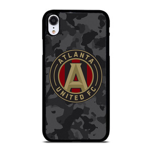ATLANTA UNITED FC MLS BLACK CAMO iPhone XR Case Cover