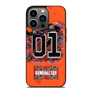DODGE CHARGER GENERAL LEE CAR 2 iPhone 13 Pro Case Cover