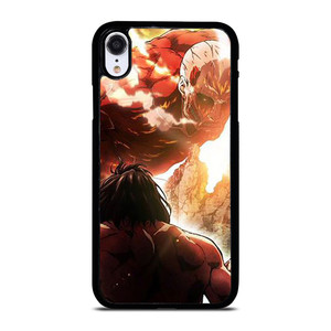 ATTACT ON TITAN EREN VS REINER 2 iPhone XR Case Cover ATTACT ON TITAN EREN VS REINER 2 iPhone XR Case Cover