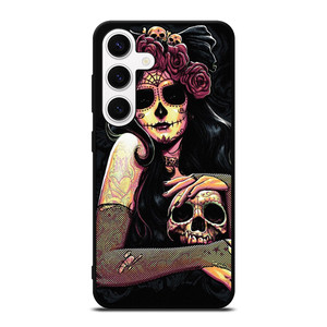 DIA DE LOS MUERTOS ART Samsung Galaxy S24 Case Cover