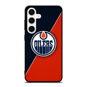 EDMONTON OILERS NHL HOCKEY LOGO Samsung Galaxy S24 Case Cover